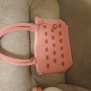 The Sak Tote With Red Cherrys